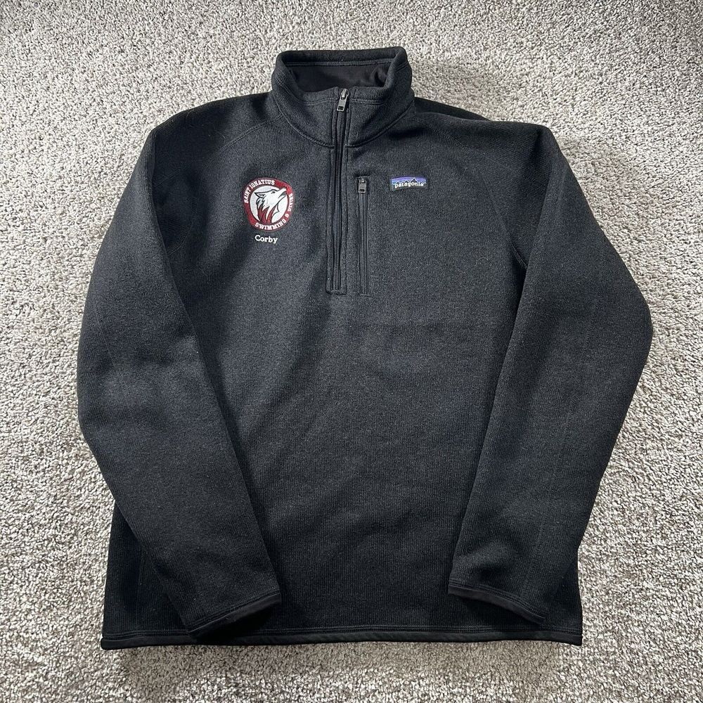 Patagonia Better Sweater Mens Medium St Ignatius‎ 1/4 Zip Mock Neck Sweatshirt